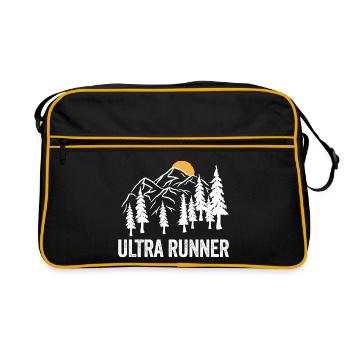 Ultra Runner - Retro Bag - black/gold - Front