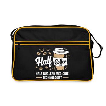 Radiology Nuclear Atom Nuclear Medicine - Retro Bag - black/gold - Front