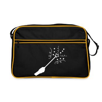 Star Magic Wand - Retro Bag - black/gold - Front