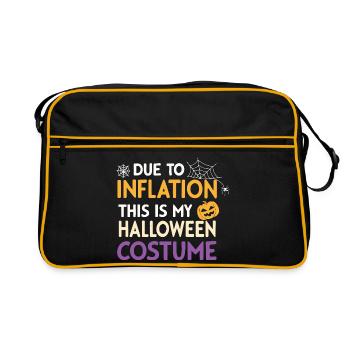 Costume Halloween Inflation - Sac Retro - noir/or - Devant