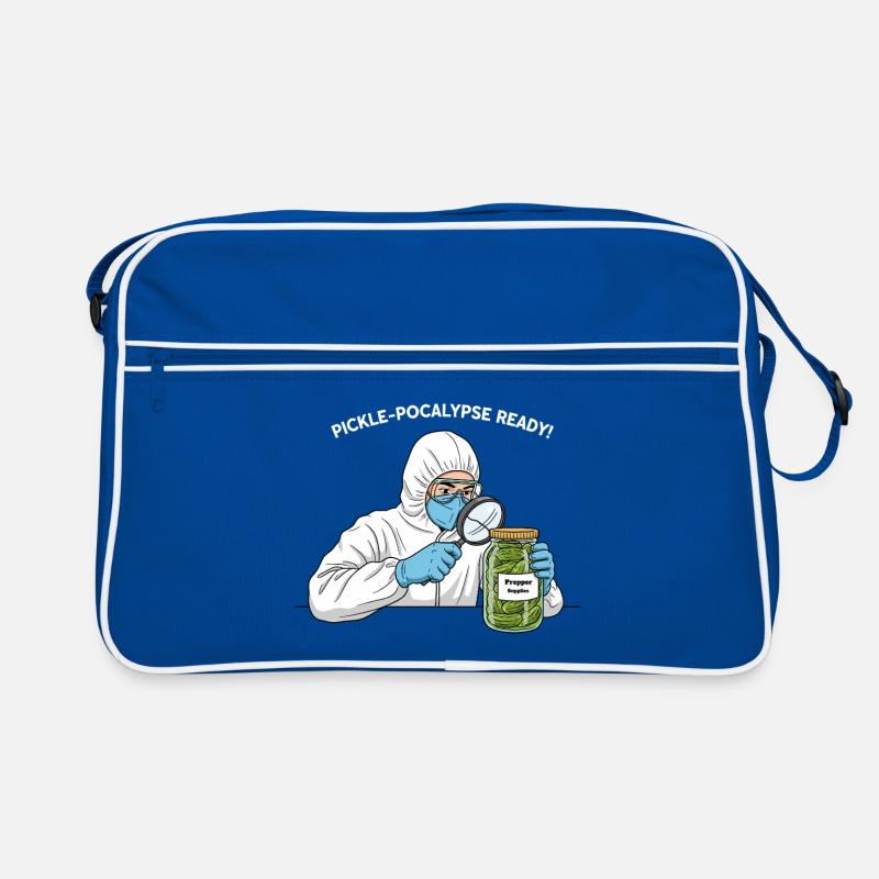 Pickle-pocalypse Ready ! Retro Tasche