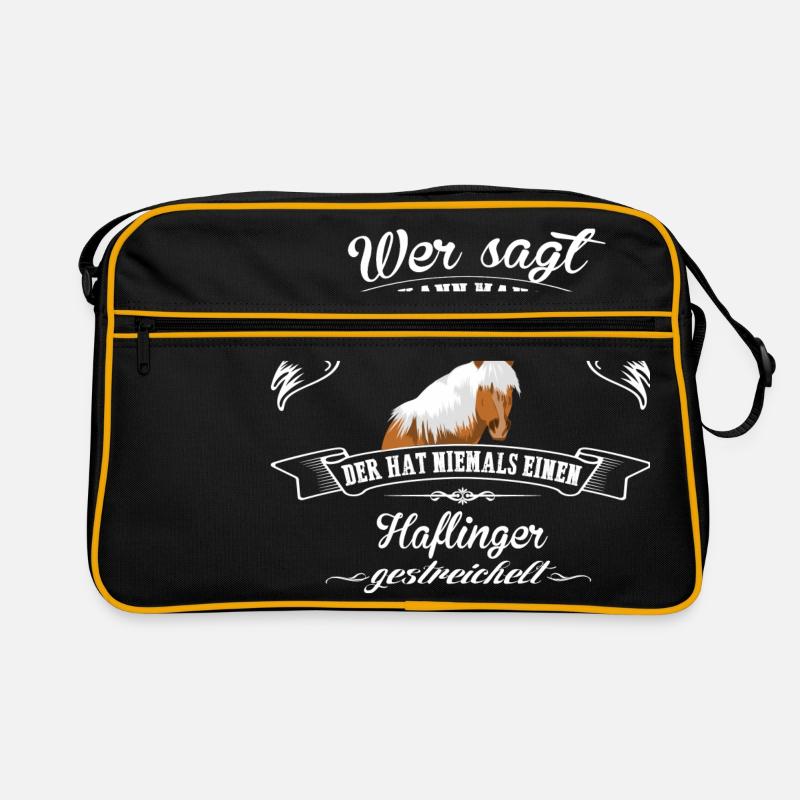 Haflinger Glück Retro Tasche