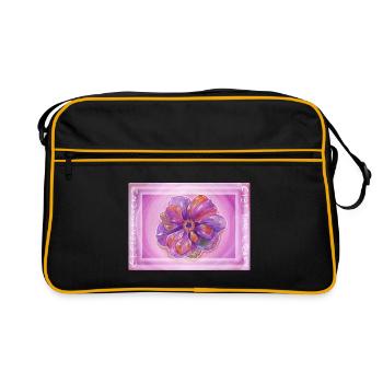 Seelenessenz - April 2026 - Sonja von Staden - Retro Tasche - Schwarz/Gold - Vorne