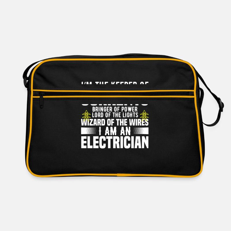 Elektriker Geschenk Retro Tasche