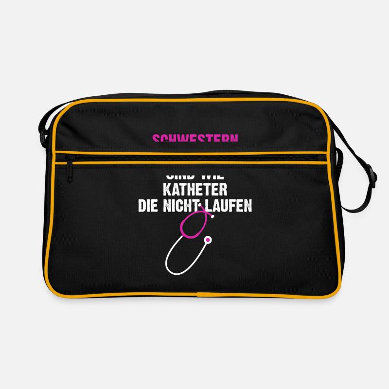 Krankenschwester Pflegepersonal Retro Tasche