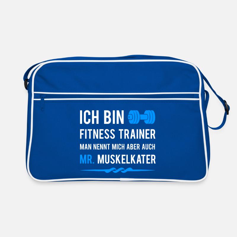Fitnesstrainer Retro Tasche