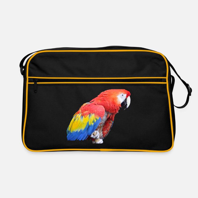Papagei Retro Tasche