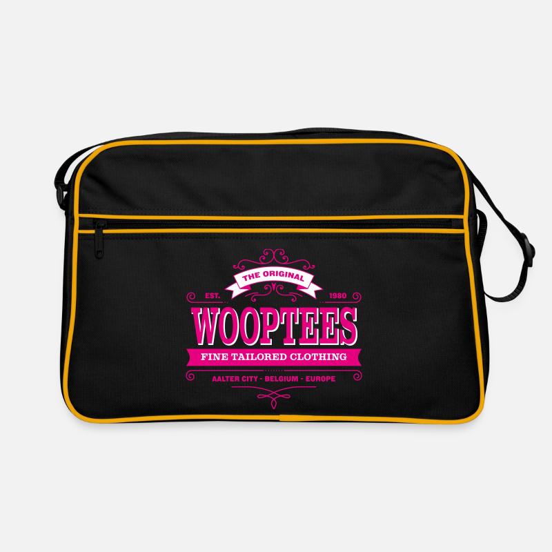 Vintage WoopTees (Farbwechsel möglich) Retro Tasche