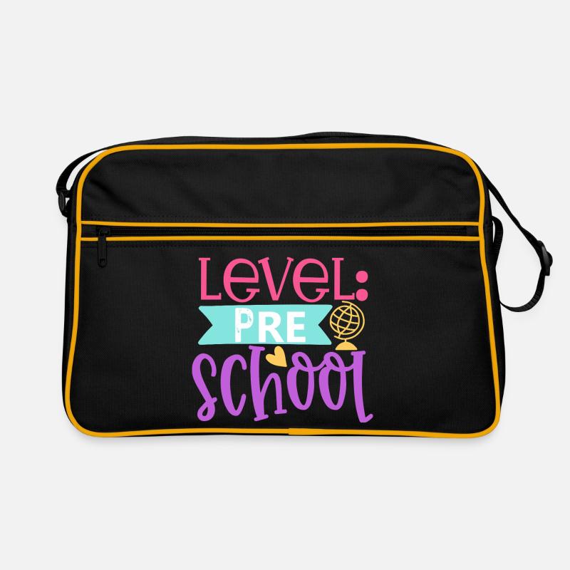Level: Vorschule Retro Tasche