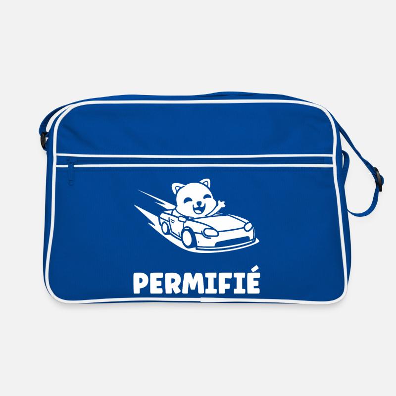 Führerschein-Humor Retro Tasche