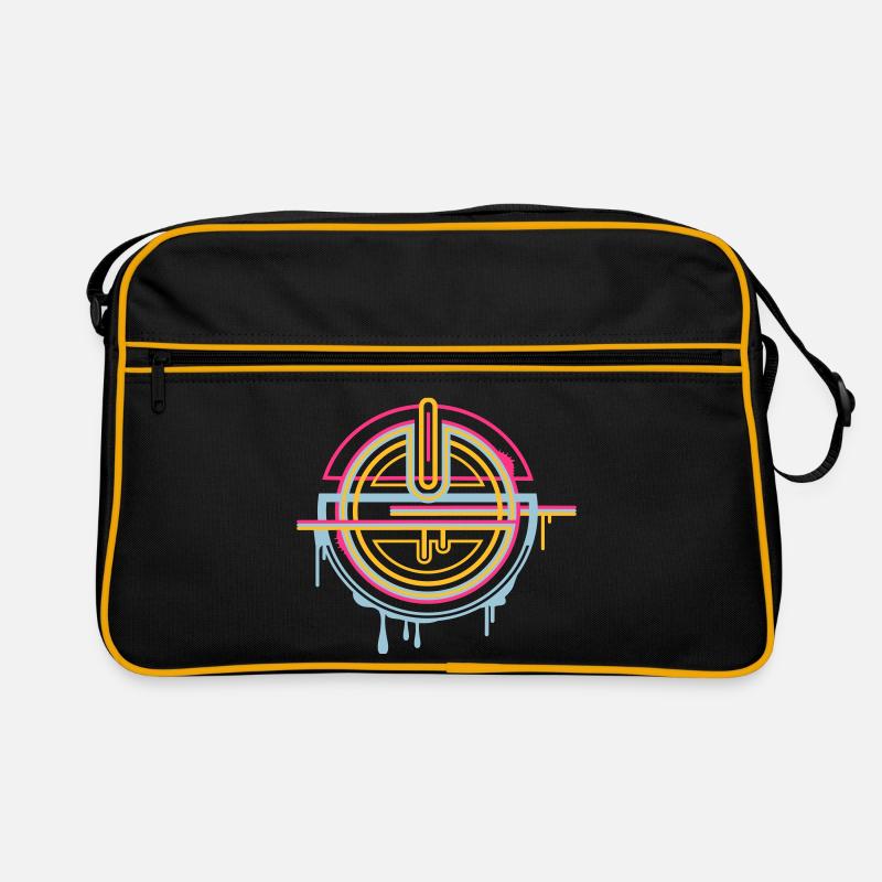 Mystisches Amulett – dekoratives Ornament Retro Tasche