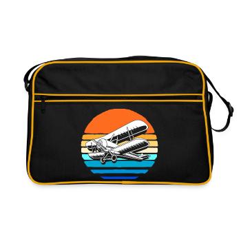 Model Airplane Model Airplane - Retro Bag - black/gold - Front