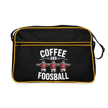 Table Soccer Evolution Funny Foosball Foosball - Retro Bag - black/gold - Front