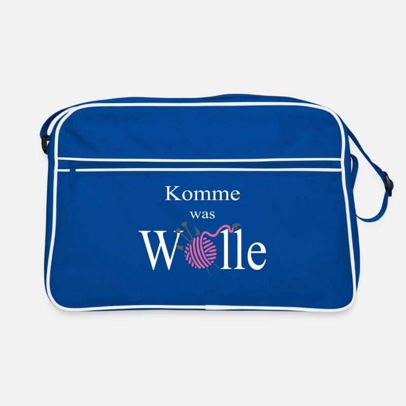 Wolle Retro Tasche