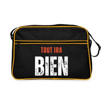 ALLES 2 1 Kopie - Retro Tasche - Schwarz/Gold - Vorne