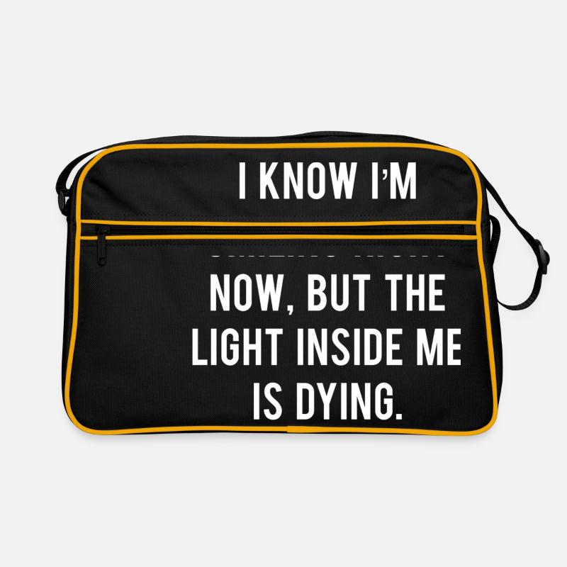 Dying Light 2 Weiß - Retro Tasche - Schwarz/Gold
