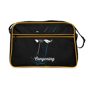 Canyoning - Retro Bag - black/gold - Front