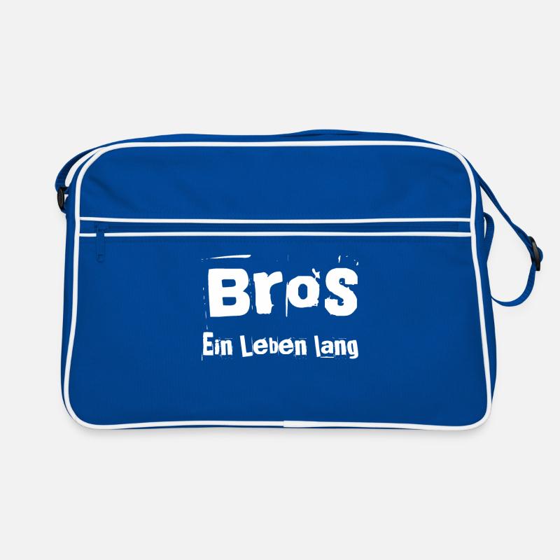 Bros ein Leben lang Retro Tasche
