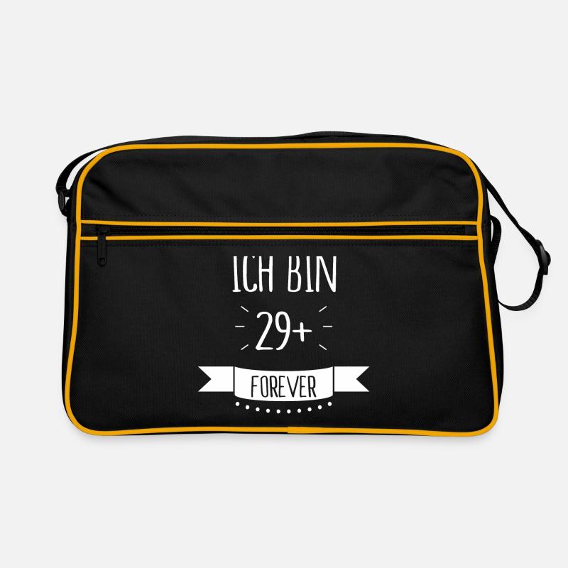 Ich bin 29 + plus - Geburtstag Geschenk Retro Tasche