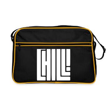 Chill! - Retro Bag - black/gold - Front
