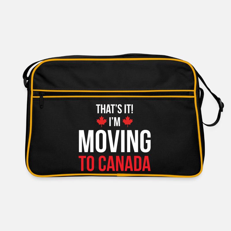Moving to Canada Retro Bag