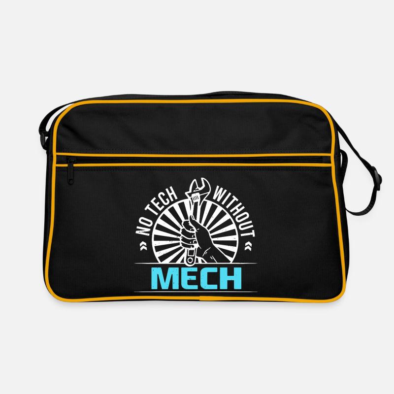 Mechanical Engineering Mechanical Engineer Retro Bag