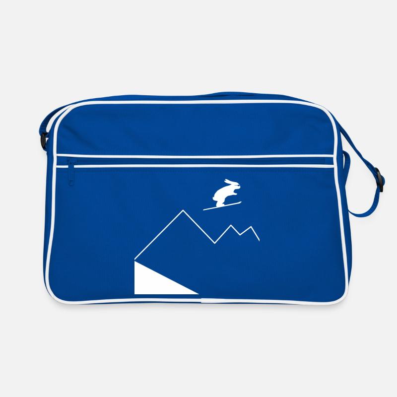 Hasenberg-Springen Retro Tasche