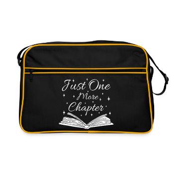 Just One More Chapter - Retro Bag - black/gold - Front