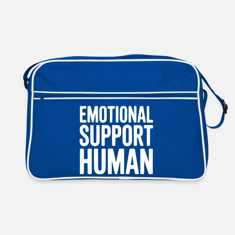 Emotional Support Human Retro Bag