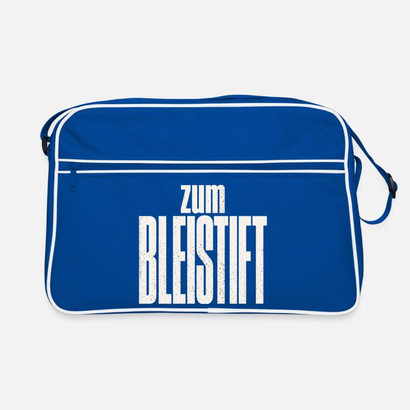 Zum Bleistift Retro Tasche
