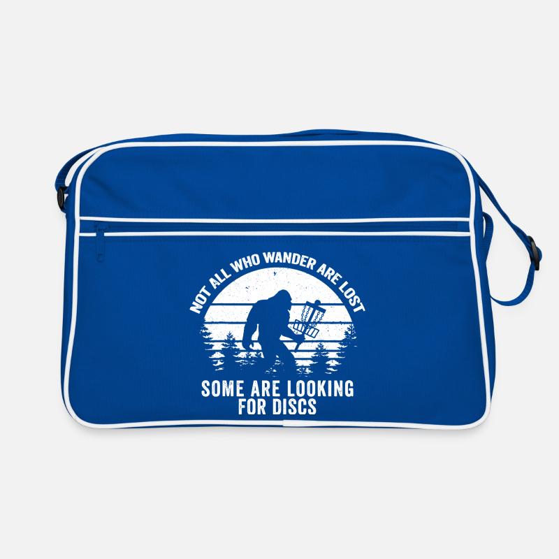 Sasquatch Disc Hunter Retro Tasche