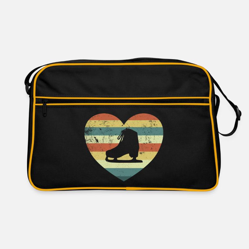 Ice Skating Figure Skating Vintage Retro Bag