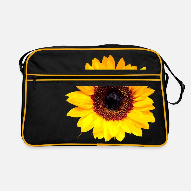 Sonnenblume / Sun Flower Retro Tasche