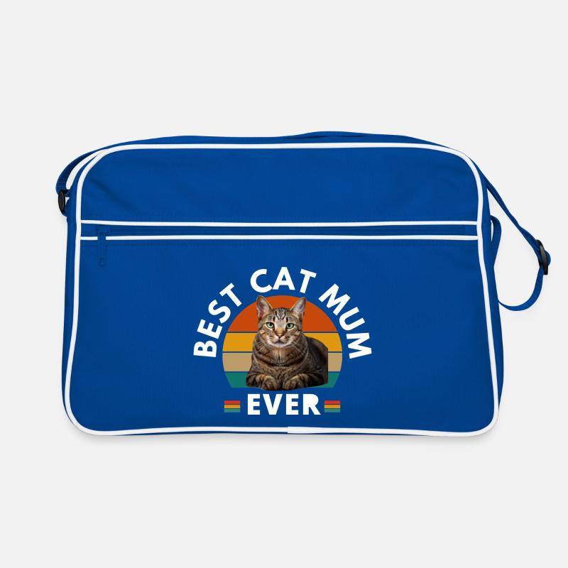 MEILLEURE MAMAN DE CHAT JAMAIS Sac Retro