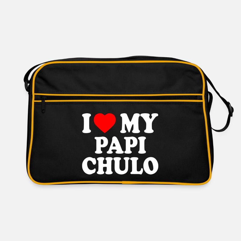 I love my papi chulo Retro Tasche