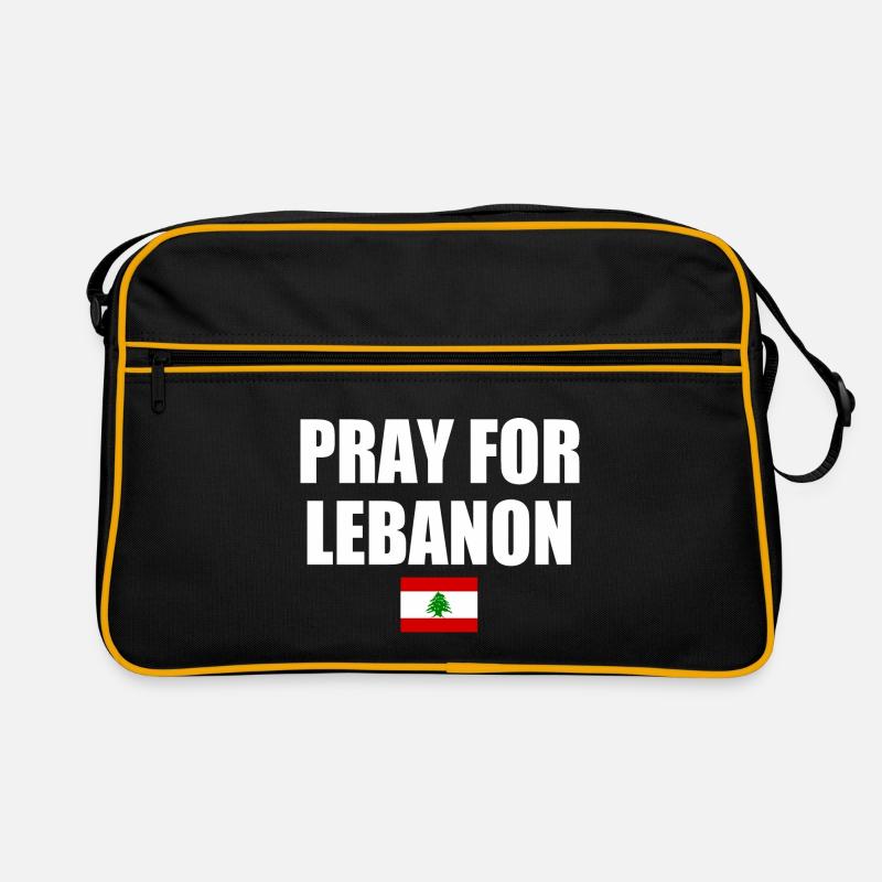 Pray for lebanon Sac Retro