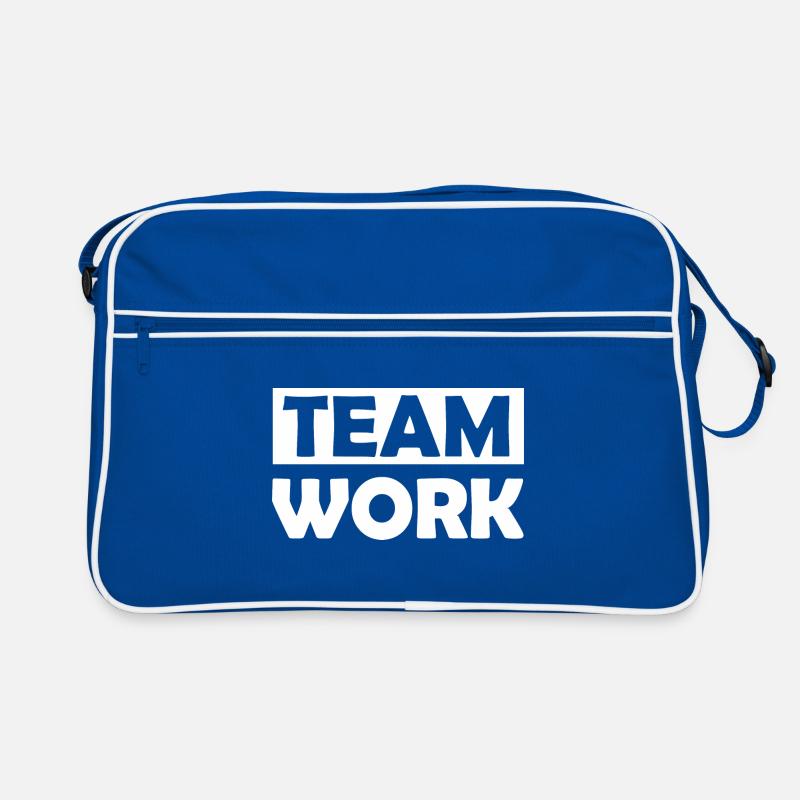 L’équipe au travail Sac Retro