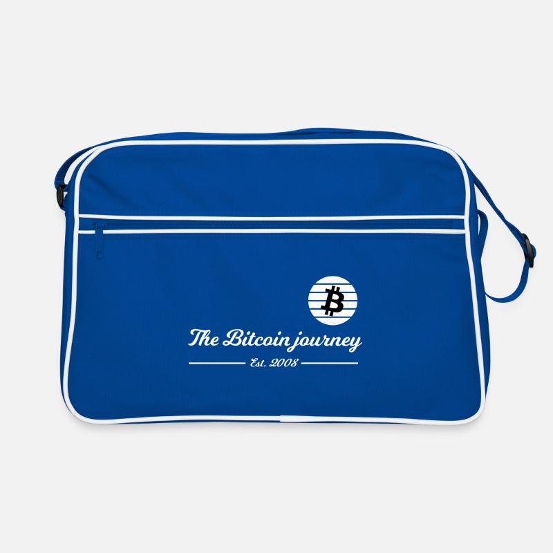 Die Bitcoin Geschichte Retro Tasche