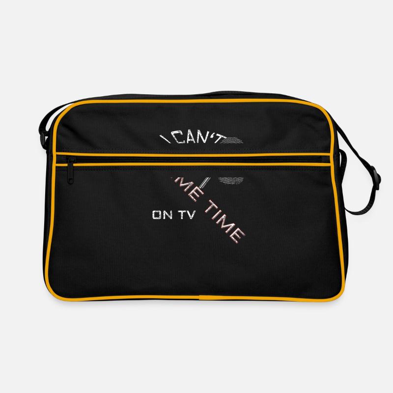crime time distressed Retro Tasche