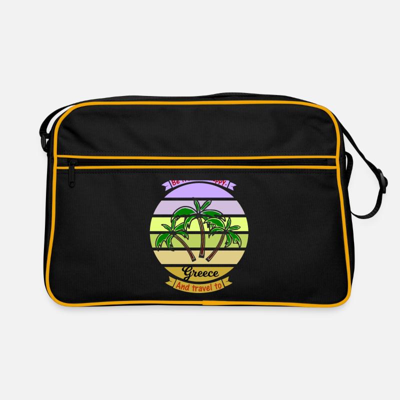 Vacances en Grèce Sac Retro
