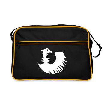 Allemagne Adler - Sac Retro - noir/or - Devant