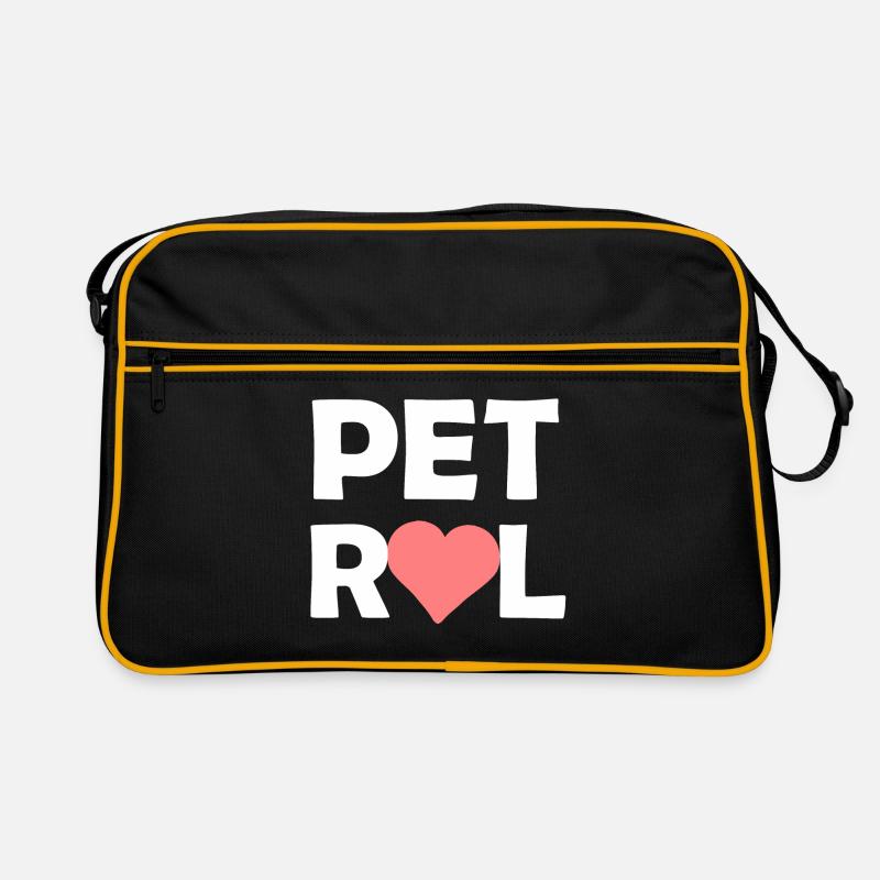 Schon immer Benzin Retro Tasche