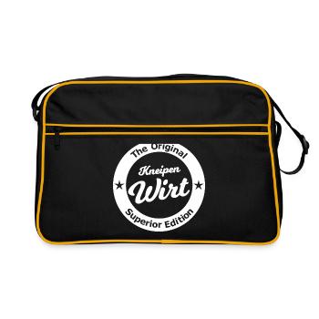 Pubs Host - Retro Bag - black/gold - Front