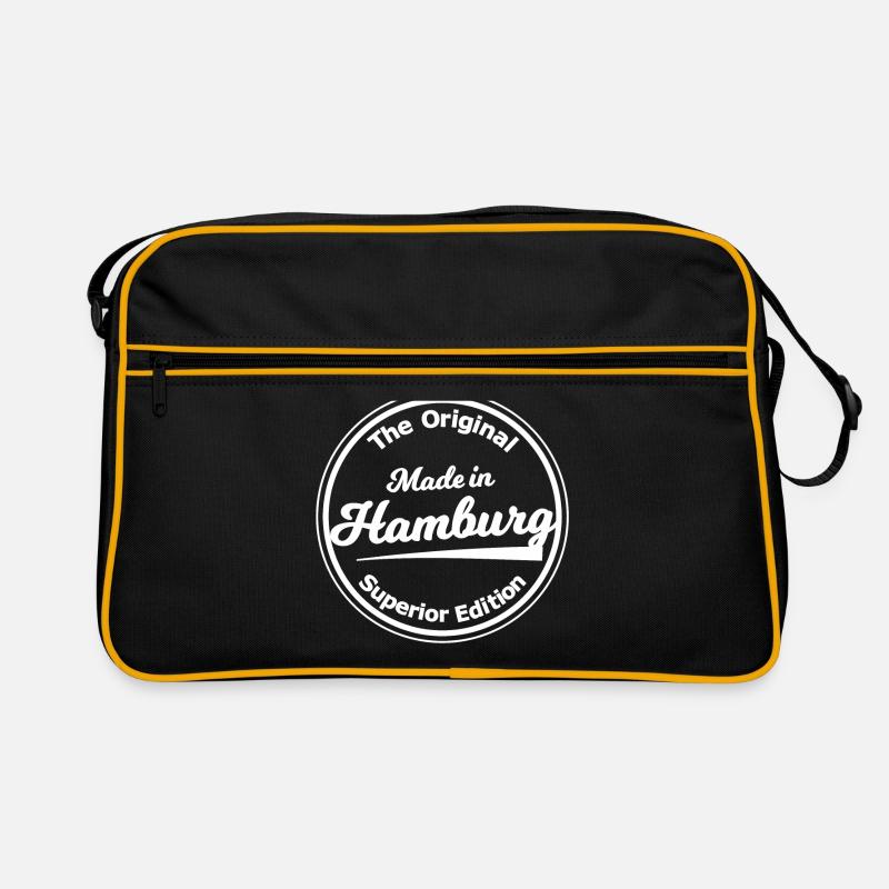Die Hansestadt Hamburg Retro Tasche