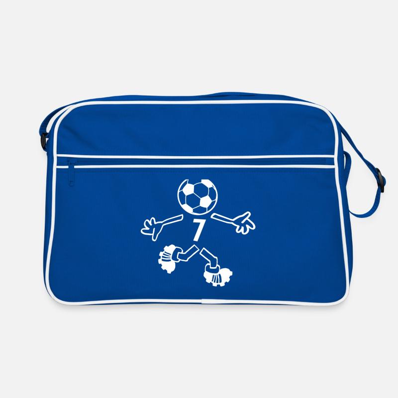 Die Nummer 7 Retro Tasche