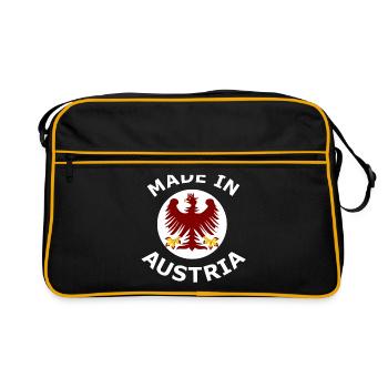 The Austrians - Retro Bag - black/gold - Front