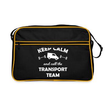 Forwarding and delivery - Retro Bag - black/gold - Front