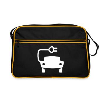 The transport transition - Retro Bag - black/gold - Front