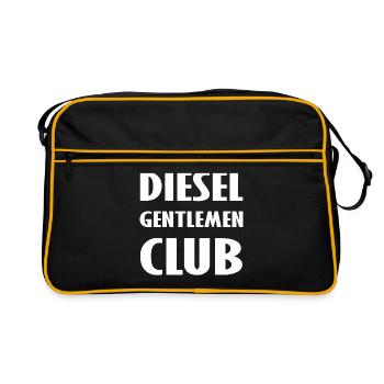 The last engine fans - Retro Bag - black/gold - Front