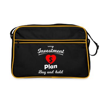 The Stock Exchange Idea - Retro Bag - black/gold - Front